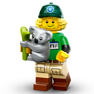 Figurine LEGO® Protecteur de la nature Super Briques